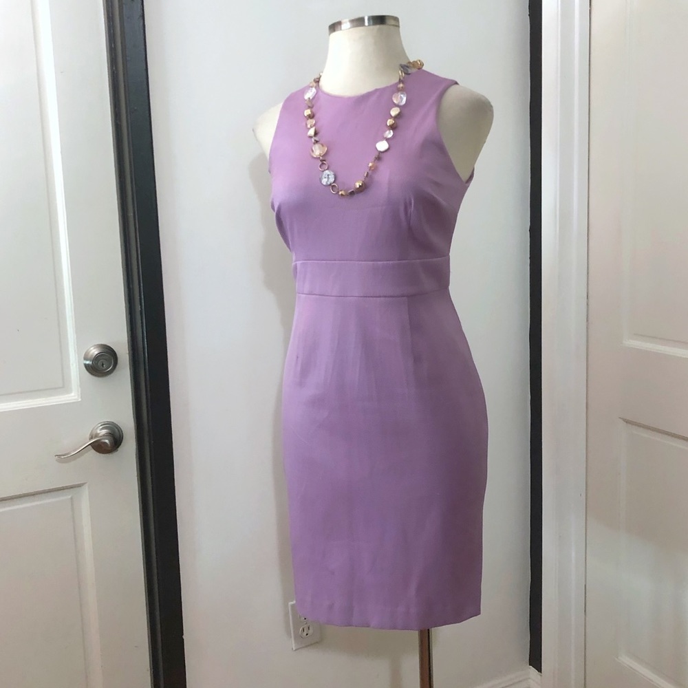 Worthington Lilac Textured Sheath Dress